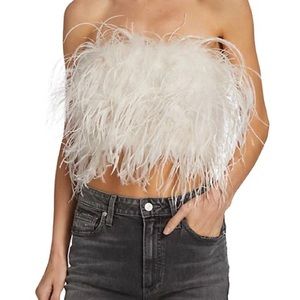 LAMARQUE Zaina Feather Top